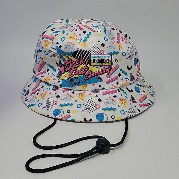 Back East Brewing Other - Back East Brewing White Bucket Hat Cap 90's Retro Beach Gear